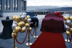 Rolls Royce car reveal in Tbilisi Georgia