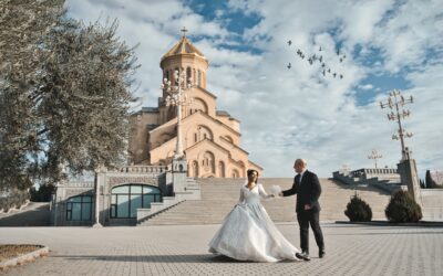 Elahe and Reza Wedding Photo shoot in Tbilisi, Georgia