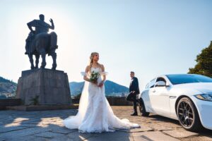 Wedding photo taken at the Metekhi Church yard in old Tbilisi by Artmakers Studio Wedding photo taken at the Metekhi Church yard in old Tbilisi by Artmakers Studio