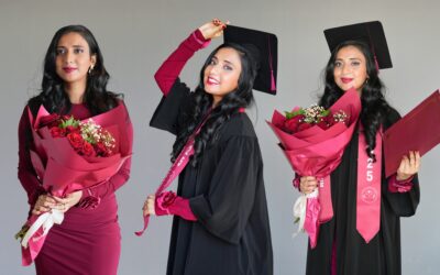Afshan’s graduation photos