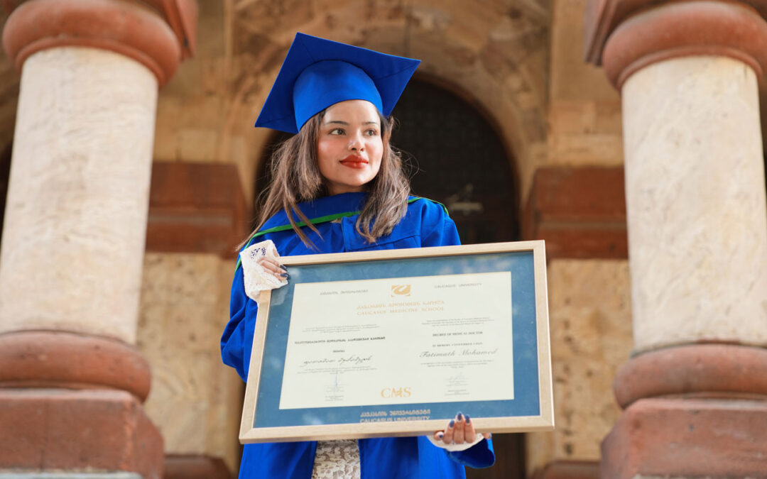 Kamana’s Graduation Photo Shoot in Tbilisi, Georgia