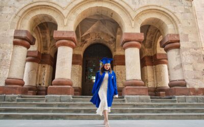 Kamana’s Graduation Photo Shoot in Tbilisi, Georgia