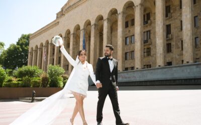 Azin’s wedding photo shoot in Tbilisi Georgia