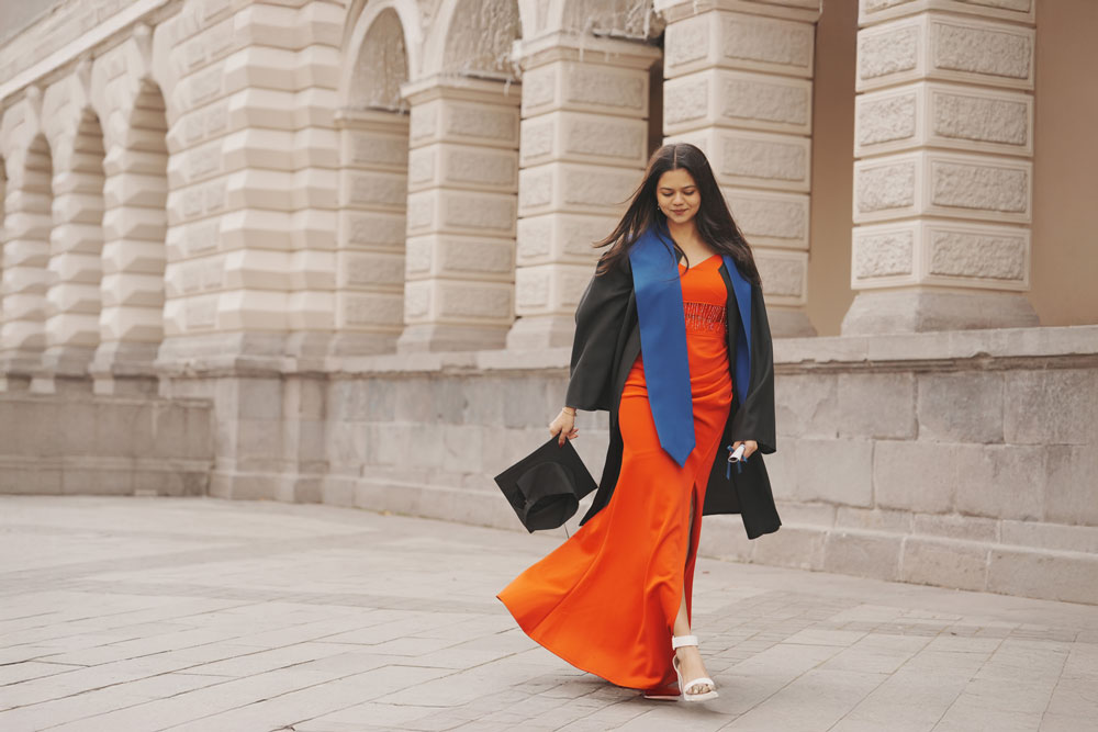 Pranjali Satpute’s Graduation shoot in Tbilisi